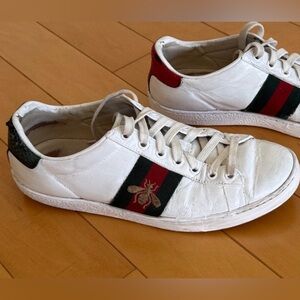 Gucci Ace Sneaker Well Loved Size 36.5